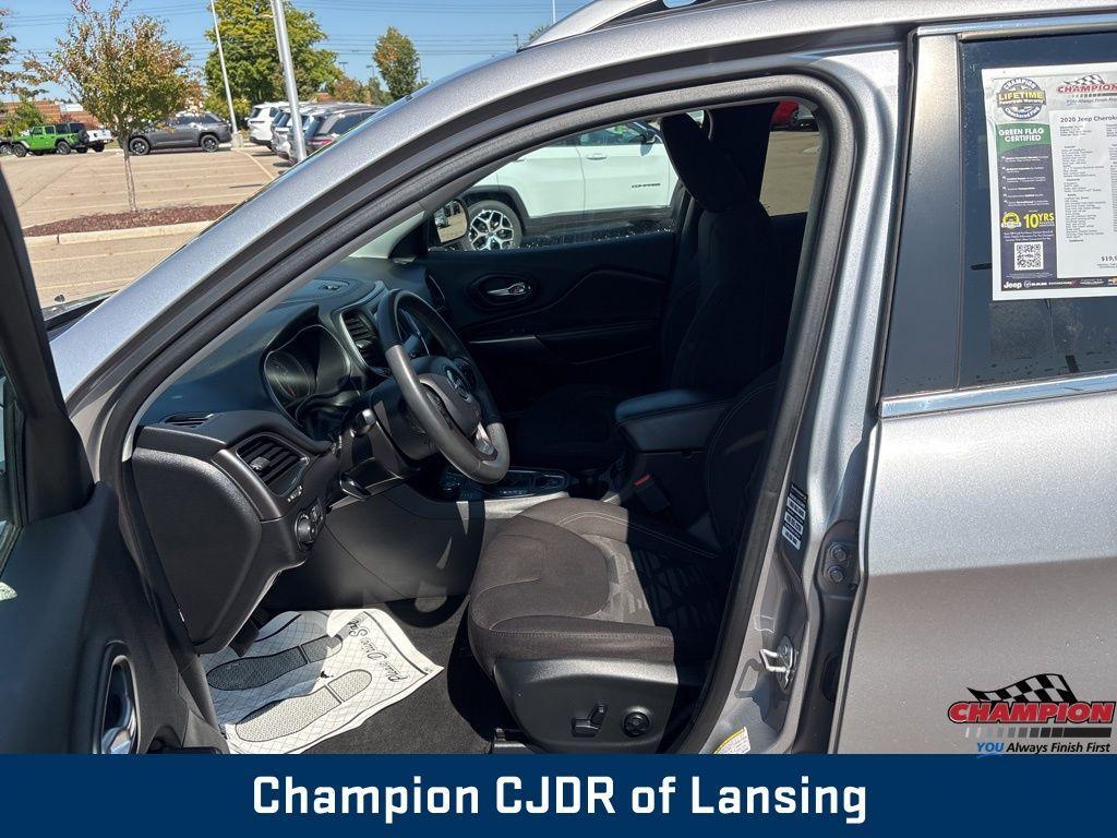 used 2020 Jeep Cherokee car, priced at $19,834