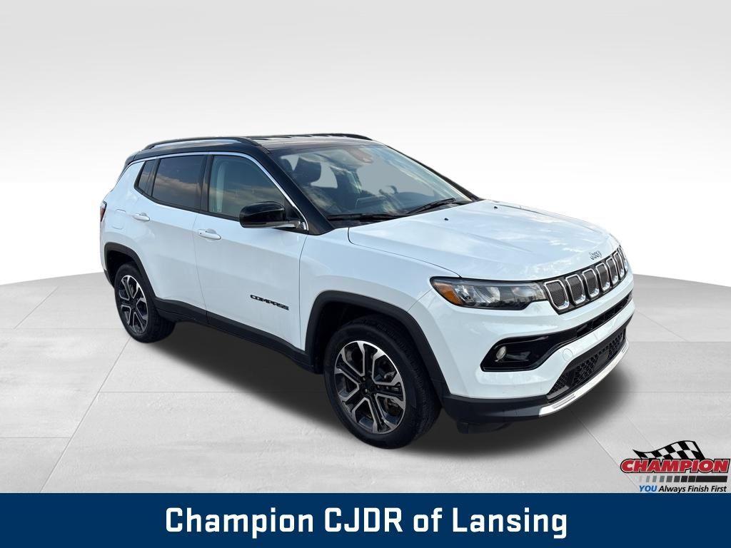 used 2022 Jeep Compass car, priced at $24,324