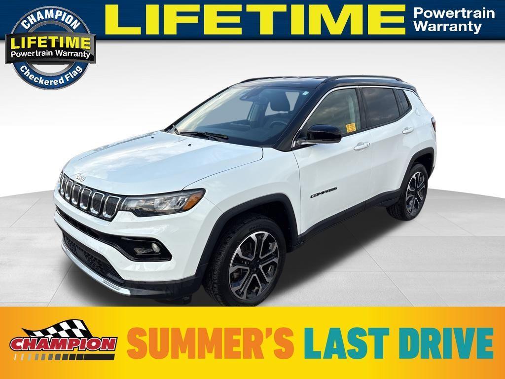 used 2022 Jeep Compass car, priced at $24,324