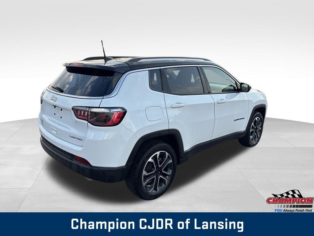 used 2022 Jeep Compass car, priced at $24,324