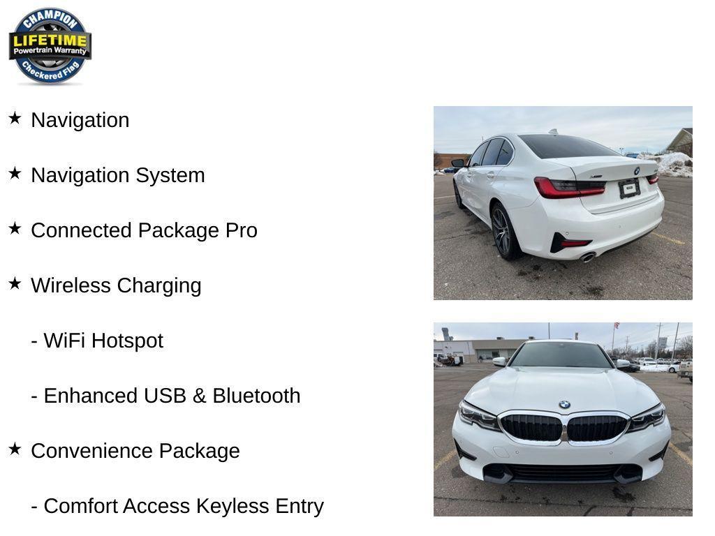 used 2021 BMW 330 car, priced at $26,897