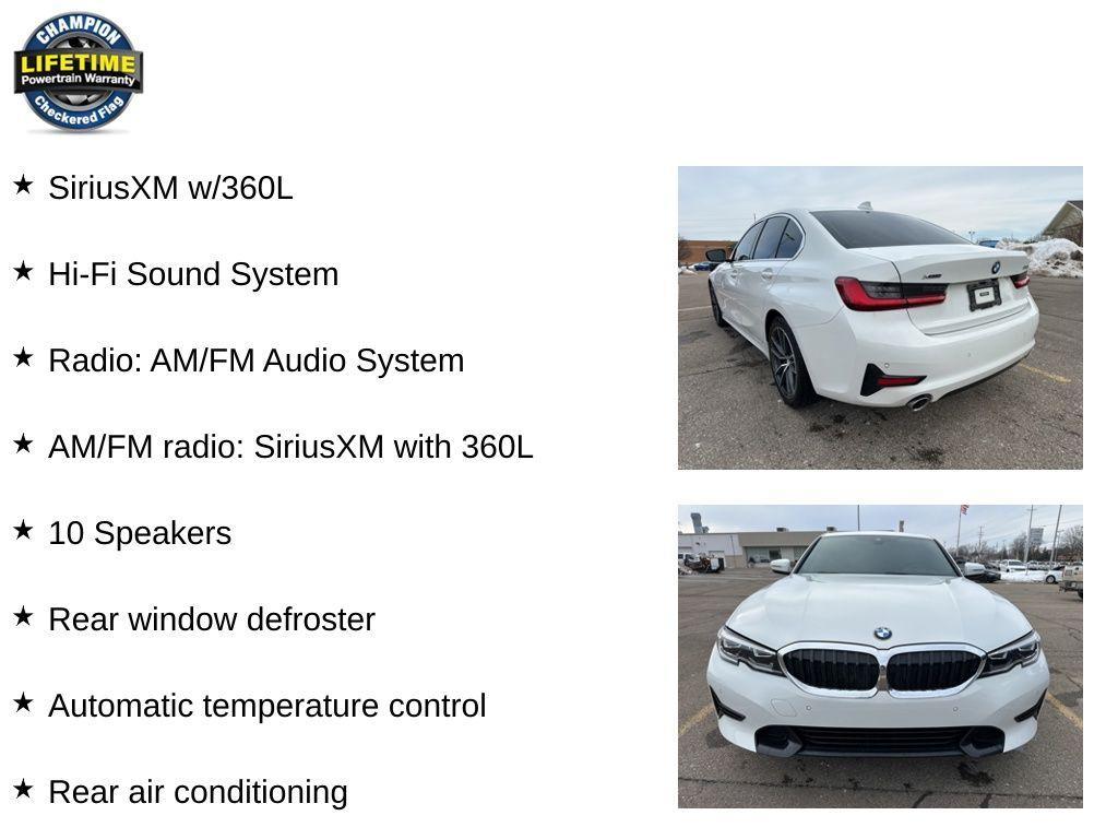 used 2021 BMW 330 car, priced at $26,897