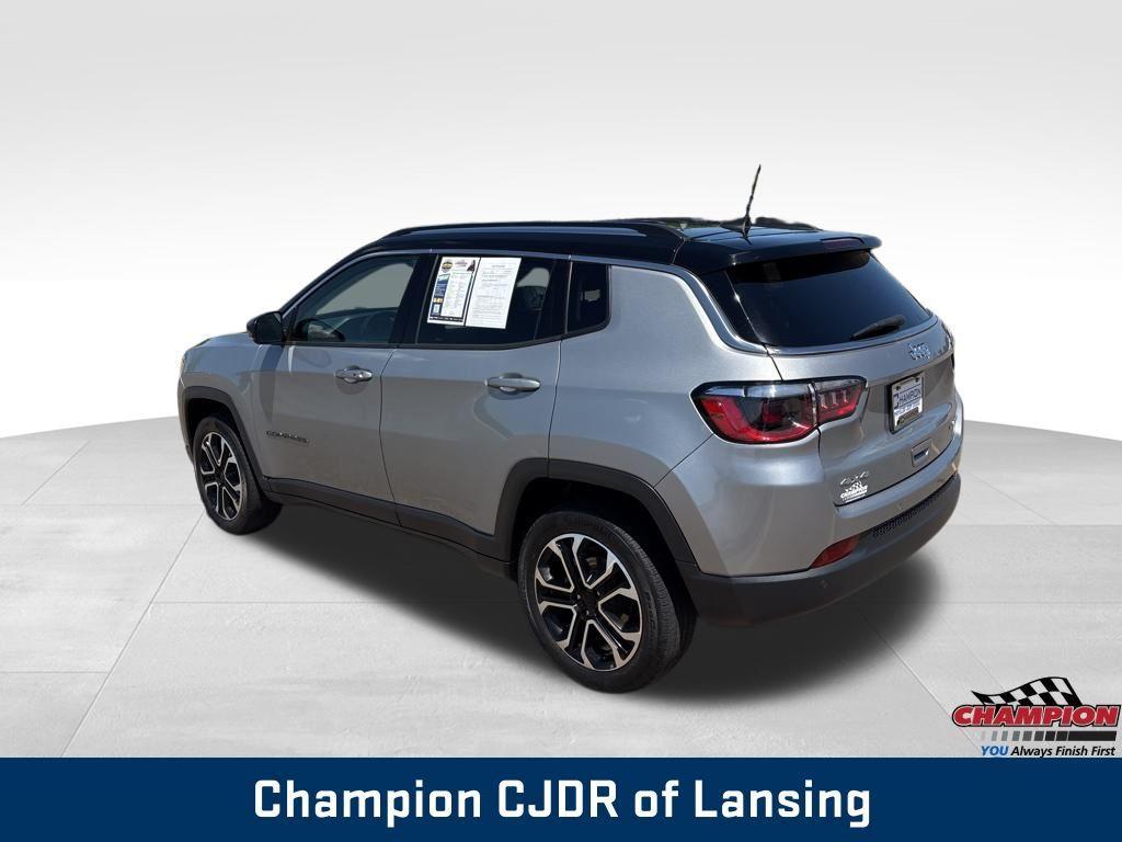 used 2022 Jeep Compass car, priced at $23,354