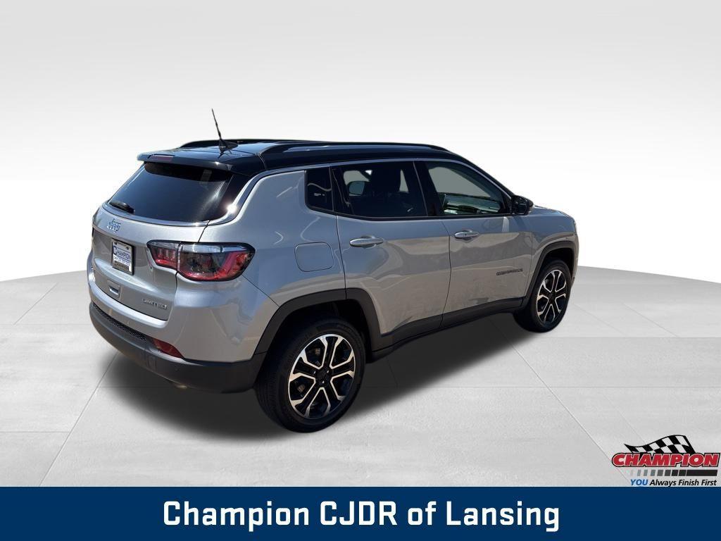 used 2022 Jeep Compass car, priced at $23,354