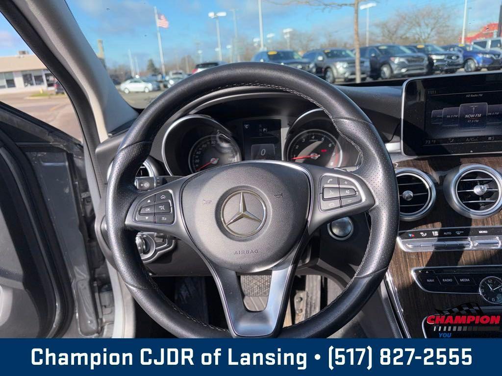 used 2017 Mercedes-Benz C-Class car, priced at $14,799