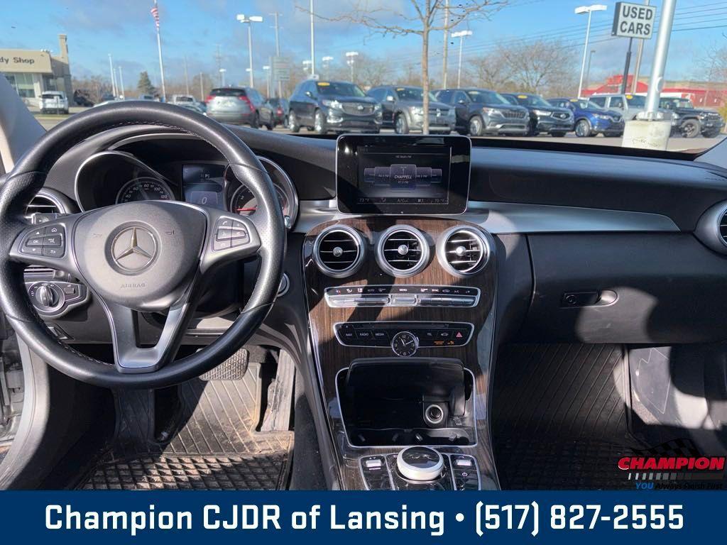 used 2017 Mercedes-Benz C-Class car, priced at $14,799