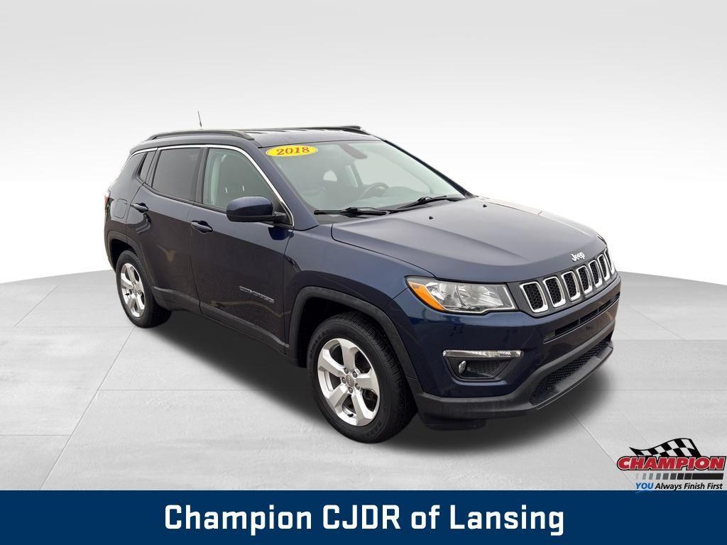 used 2018 Jeep Compass car, priced at $14,324