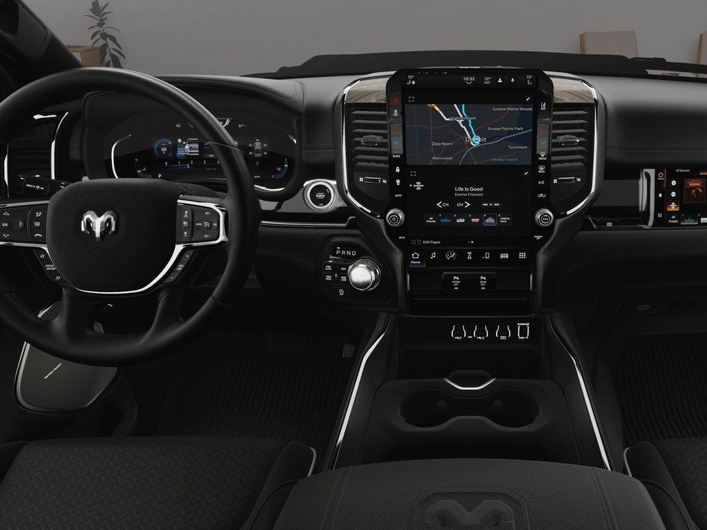 new 2025 Ram 1500 car, priced at $61,627