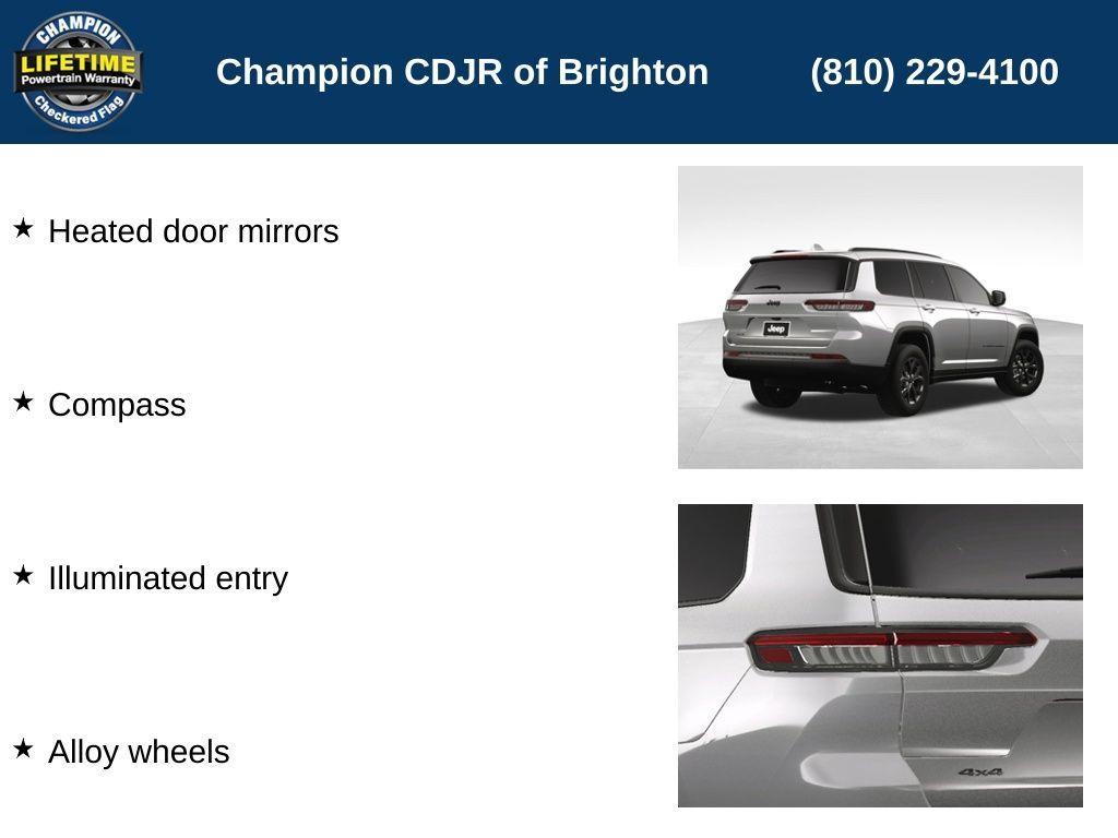 new 2024 Jeep Grand Cherokee L car, priced at $46,108