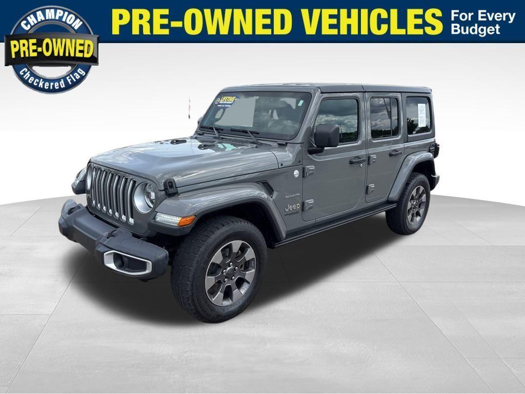 used 2021 Jeep Wrangler Unlimited car, priced at $32,734