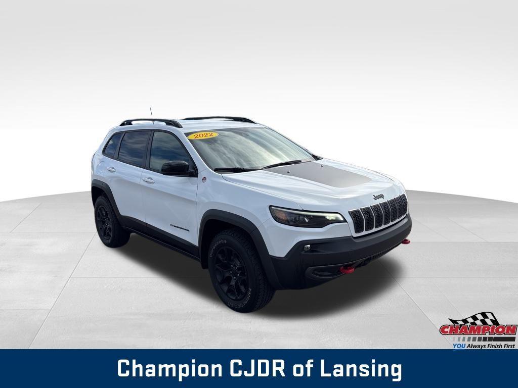 used 2022 Jeep Cherokee car, priced at $24,654