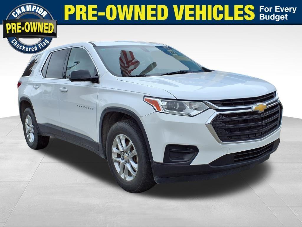 used 2019 Chevrolet Traverse car, priced at $17,524