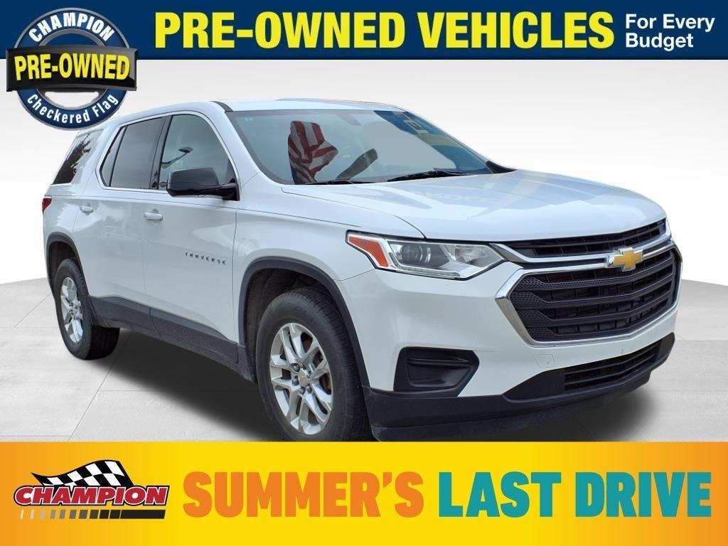 used 2019 Chevrolet Traverse car, priced at $17,954