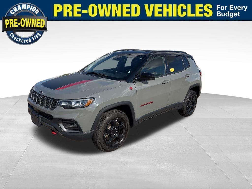 used 2023 Jeep Compass car, priced at $23,954