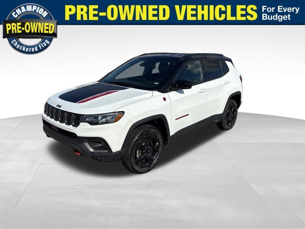 used 2023 Jeep Compass car, priced at $24,754