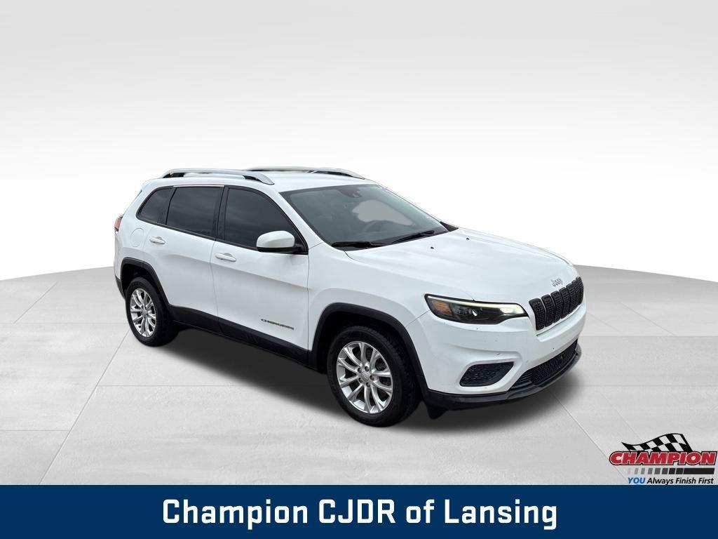used 2021 Jeep Cherokee car, priced at $17,554