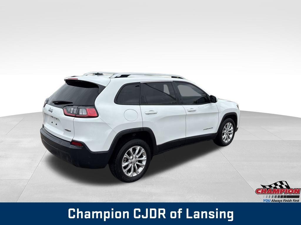 used 2021 Jeep Cherokee car, priced at $17,554
