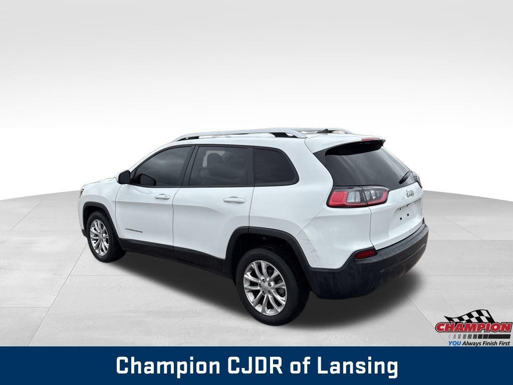 used 2021 Jeep Cherokee car, priced at $17,554