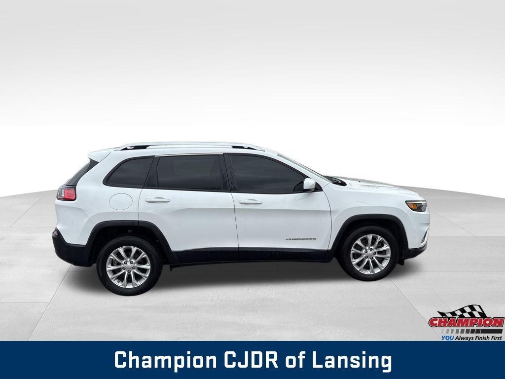 used 2021 Jeep Cherokee car, priced at $17,554