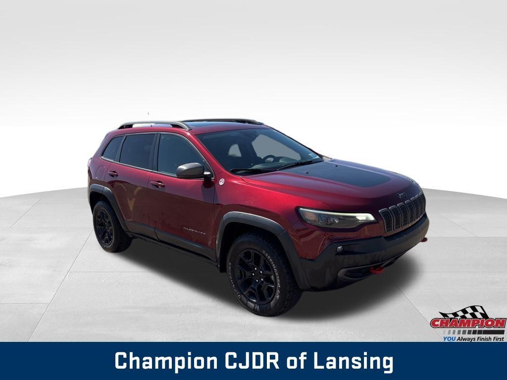 used 2021 Jeep Cherokee car, priced at $24,890