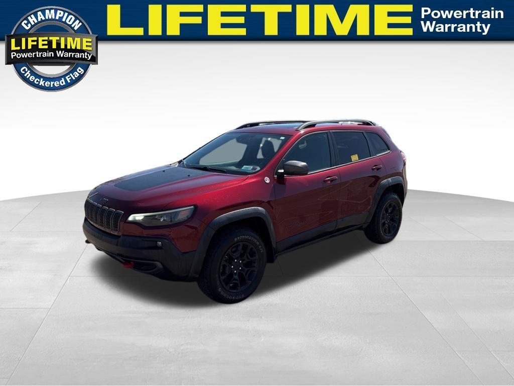 used 2021 Jeep Cherokee car, priced at $24,890