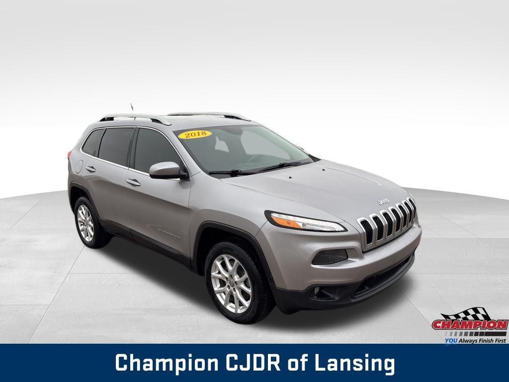 used 2018 Jeep Cherokee car, priced at $10,954