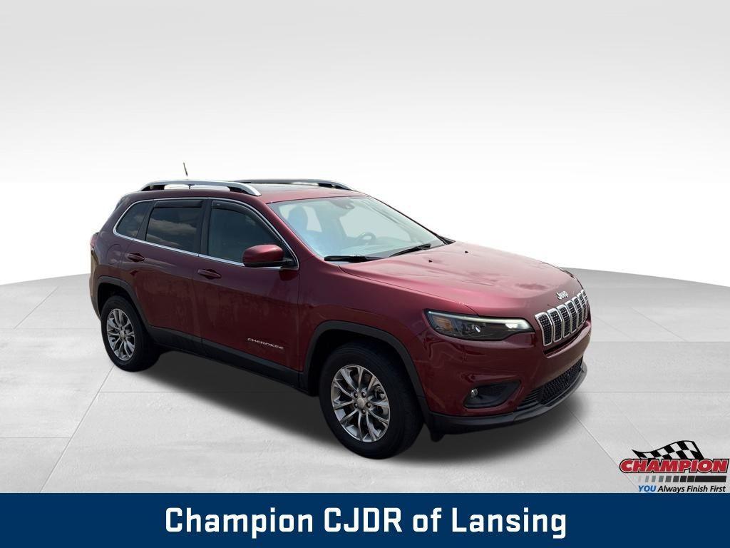 used 2021 Jeep Cherokee car, priced at $23,954
