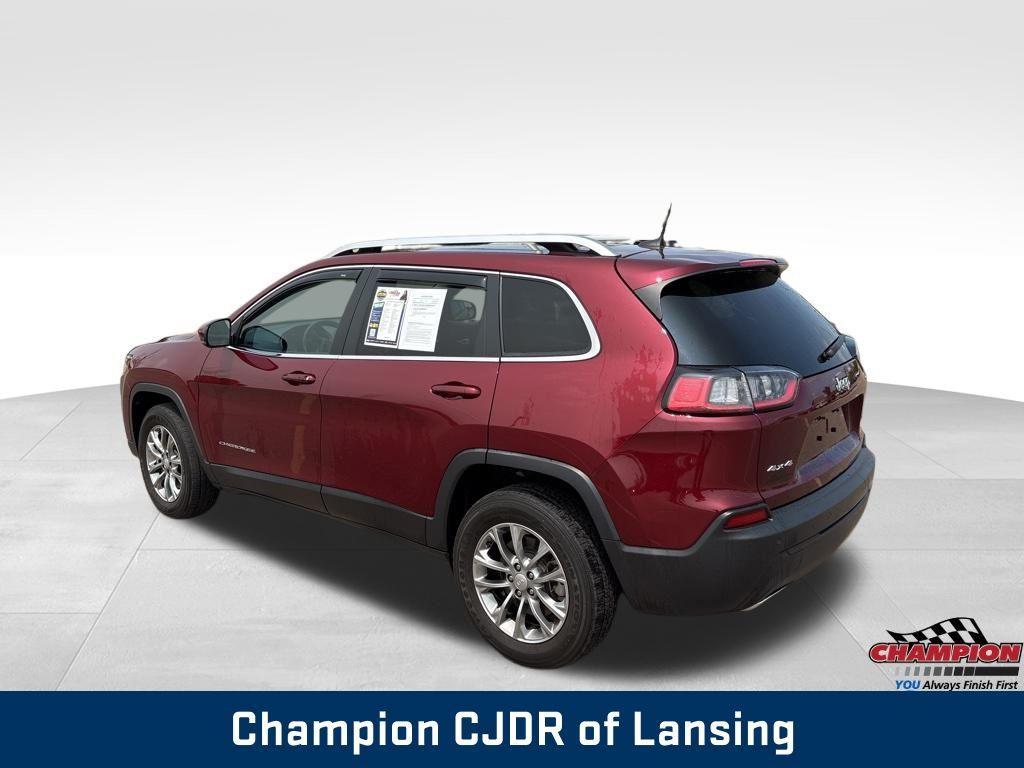 used 2021 Jeep Cherokee car, priced at $23,954