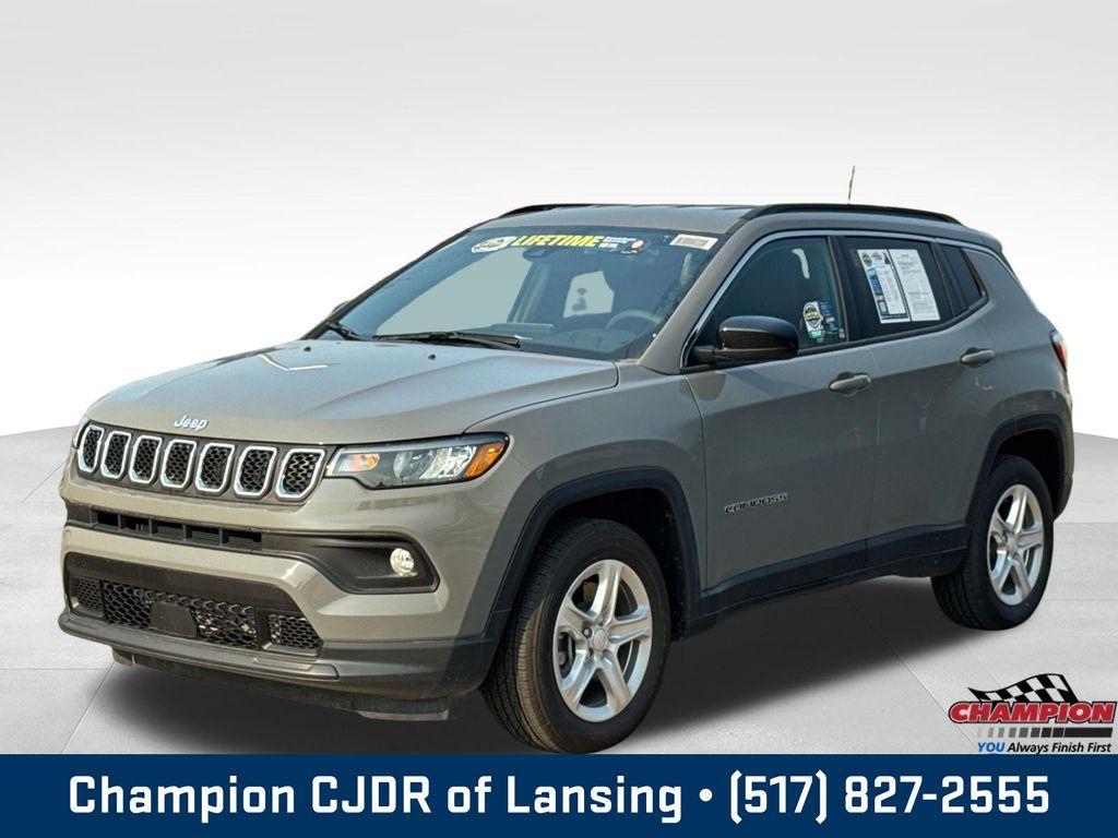 used 2024 Jeep Compass car, priced at $23,989