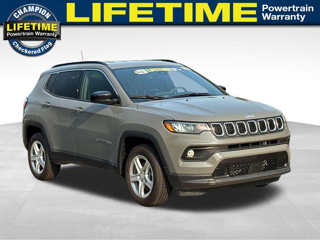 used 2024 Jeep Compass car, priced at $23,999