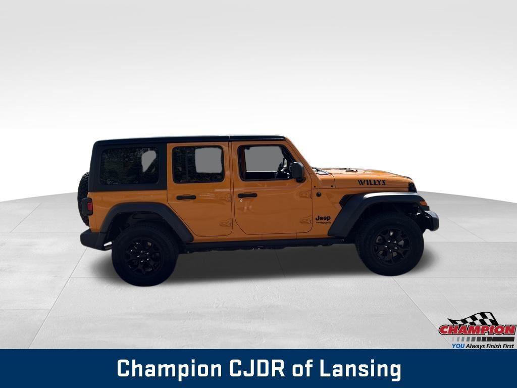 used 2021 Jeep Wrangler Unlimited car, priced at $32,995