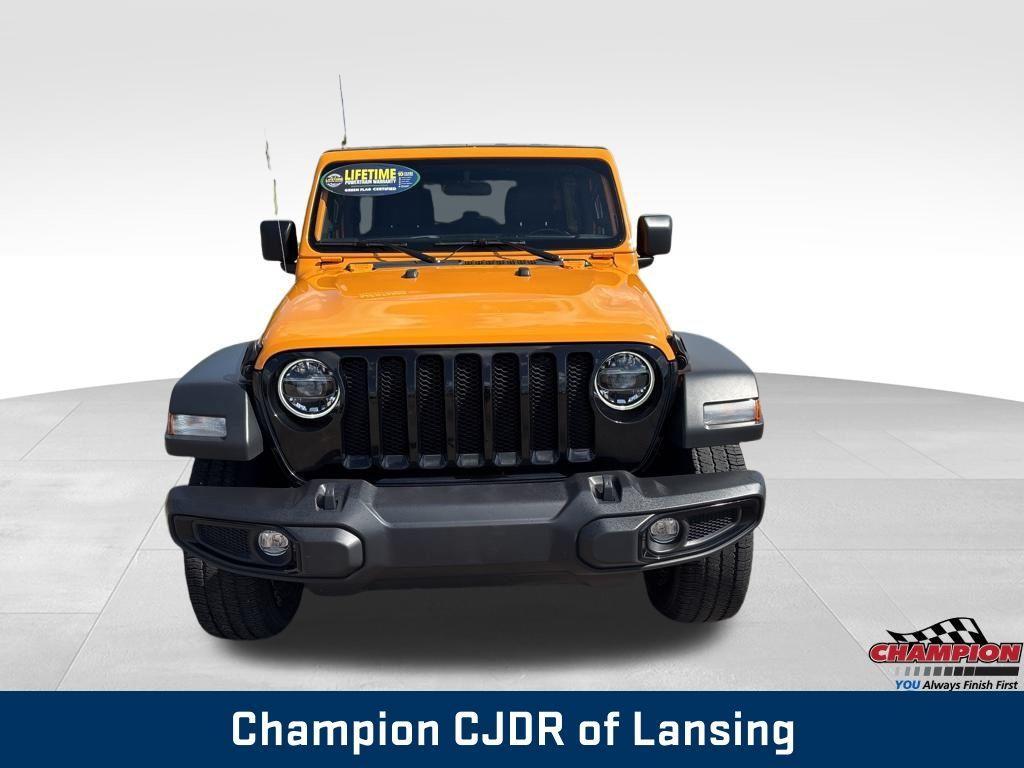 used 2021 Jeep Wrangler Unlimited car, priced at $32,995