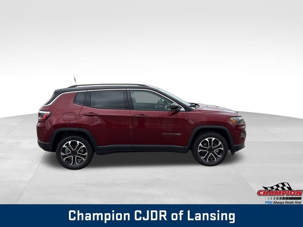 used 2022 Jeep Compass car, priced at $22,954
