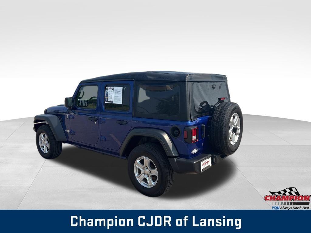 used 2020 Jeep Wrangler Unlimited car, priced at $28,954