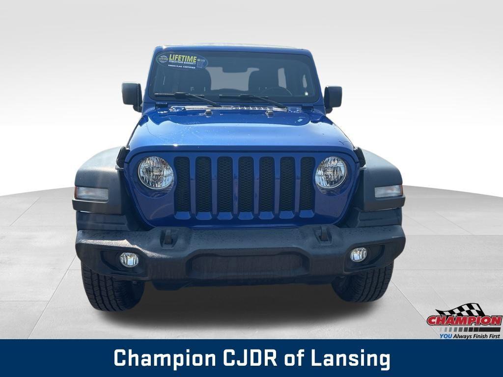 used 2020 Jeep Wrangler Unlimited car, priced at $28,954
