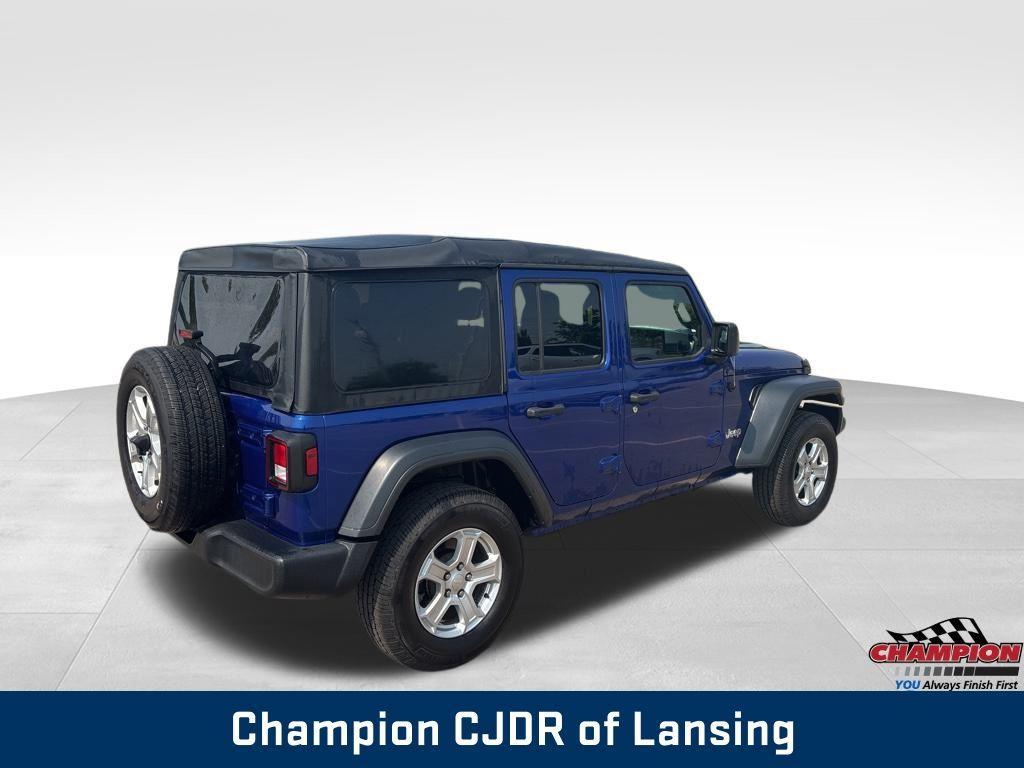 used 2020 Jeep Wrangler Unlimited car, priced at $28,954