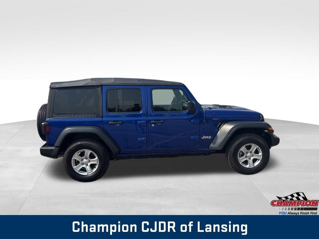 used 2020 Jeep Wrangler Unlimited car, priced at $28,954