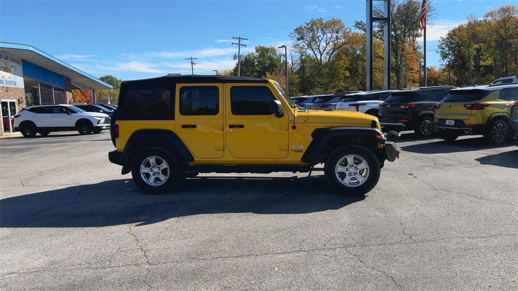 used 2019 Jeep Wrangler Unlimited car, priced at $25,821