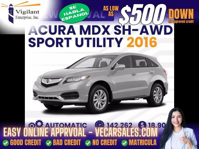 used 2016 Acura MDX car, priced at $16,750