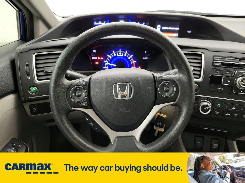 used 2015 Honda Civic car, priced at $13,998