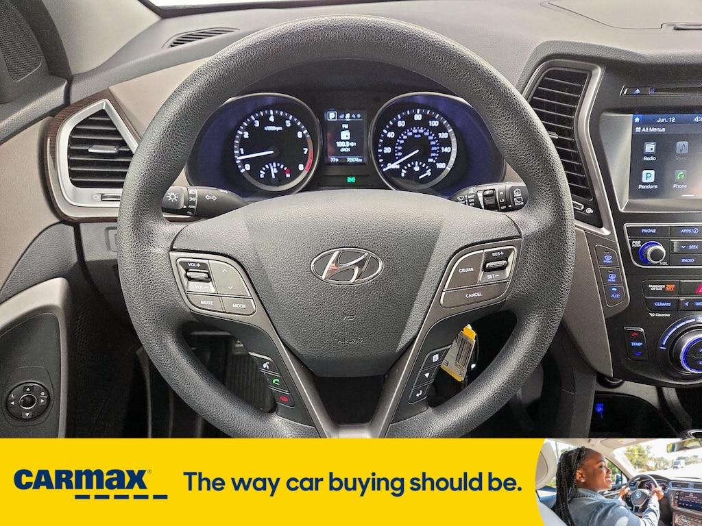 used 2017 Hyundai Santa Fe car, priced at $17,998