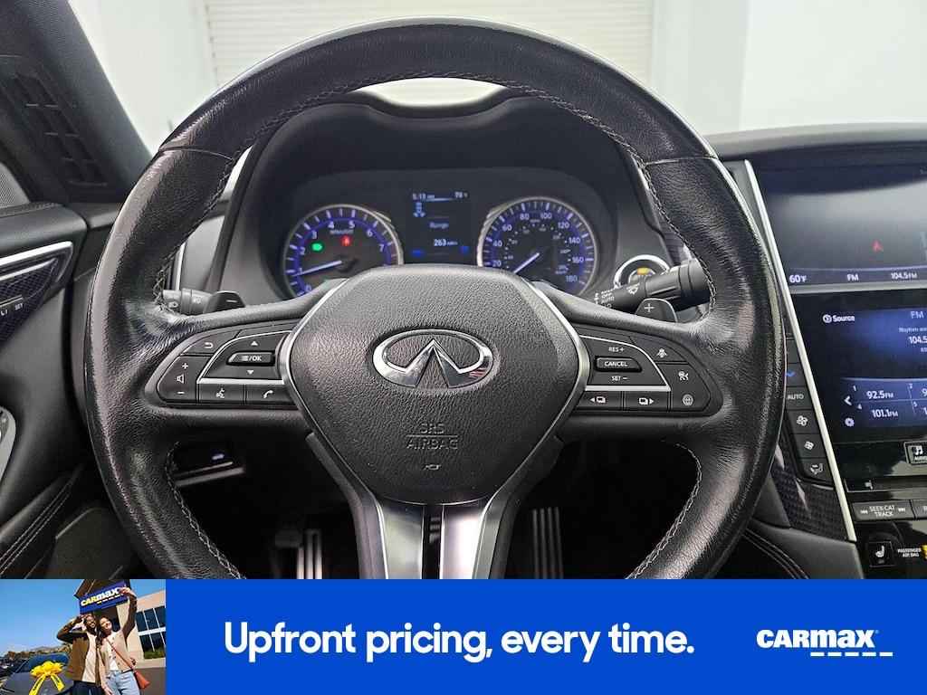 used 2017 INFINITI Q60 car, priced at $19,998