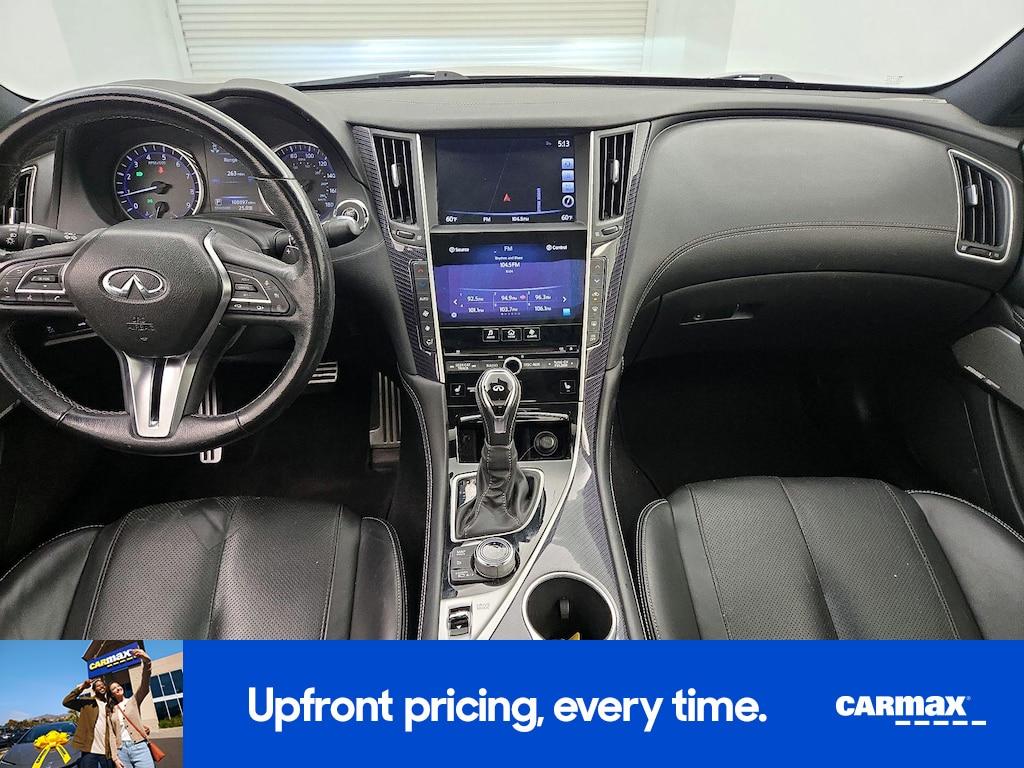 used 2017 INFINITI Q60 car, priced at $19,998