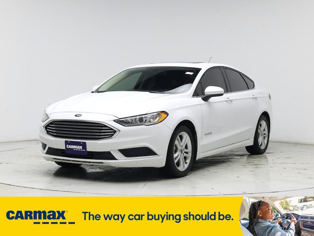 used 2018 Ford Fusion Hybrid car, priced at $14,599