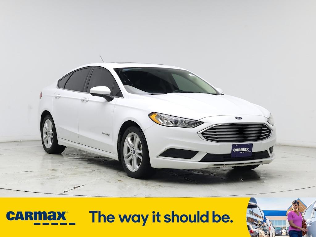 used 2018 Ford Fusion Hybrid car, priced at $14,599