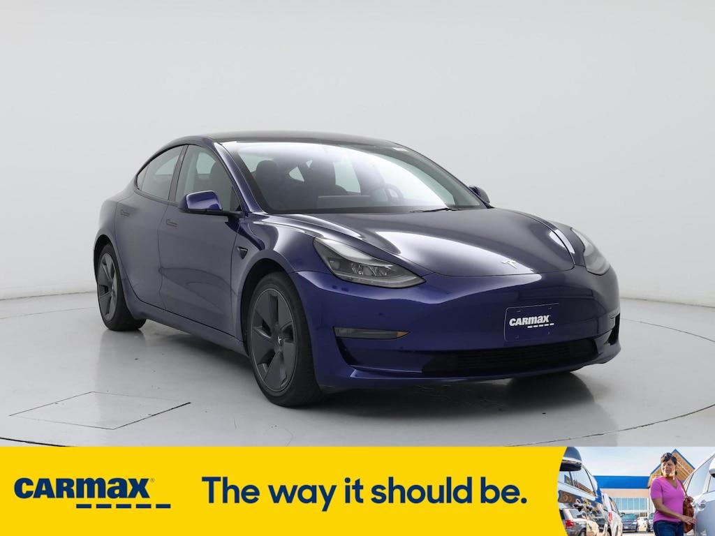 used 2022 Tesla Model 3 car, priced at $25,998