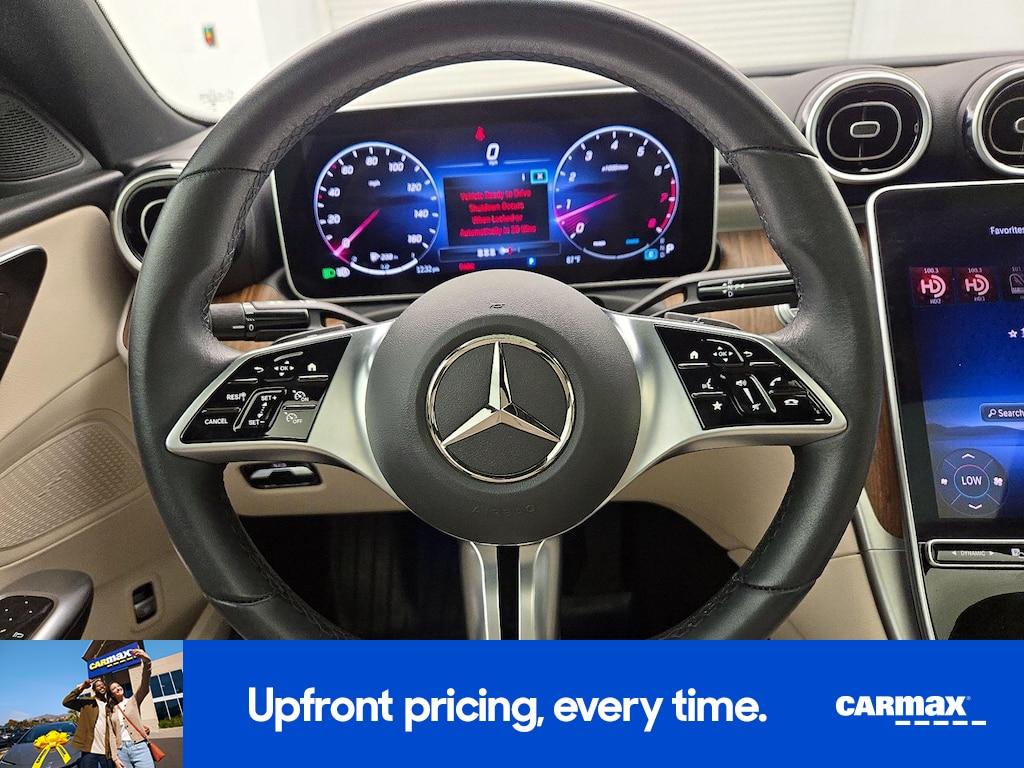 used 2024 Mercedes-Benz C-Class car, priced at $42,998