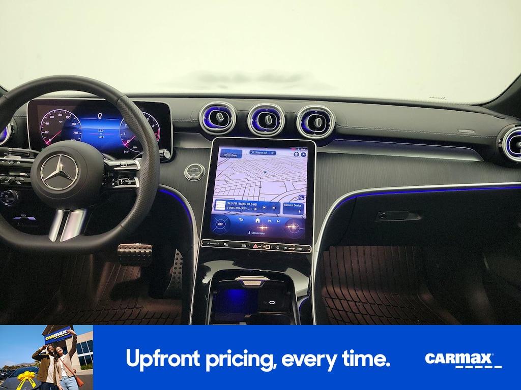used 2024 Mercedes-Benz C-Class car, priced at $41,998