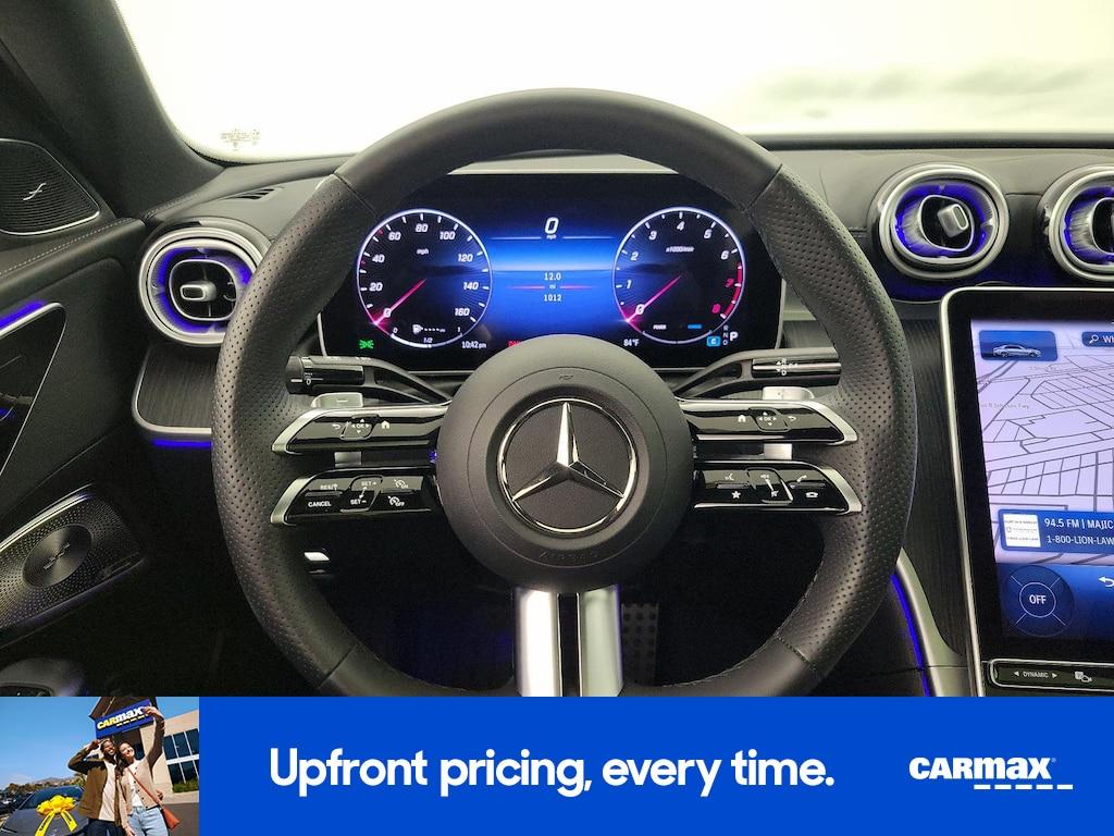 used 2024 Mercedes-Benz C-Class car, priced at $41,998