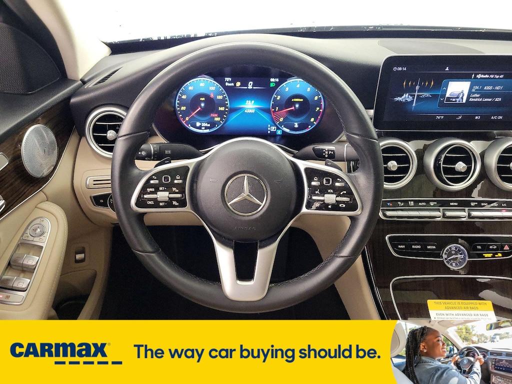 used 2021 Mercedes-Benz C-Class car, priced at $24,998